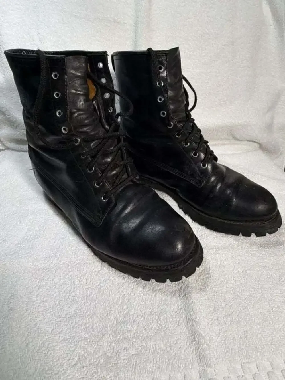 Vintage Chippewa 29370P Men's Leather Combat/Paratrooper Boots